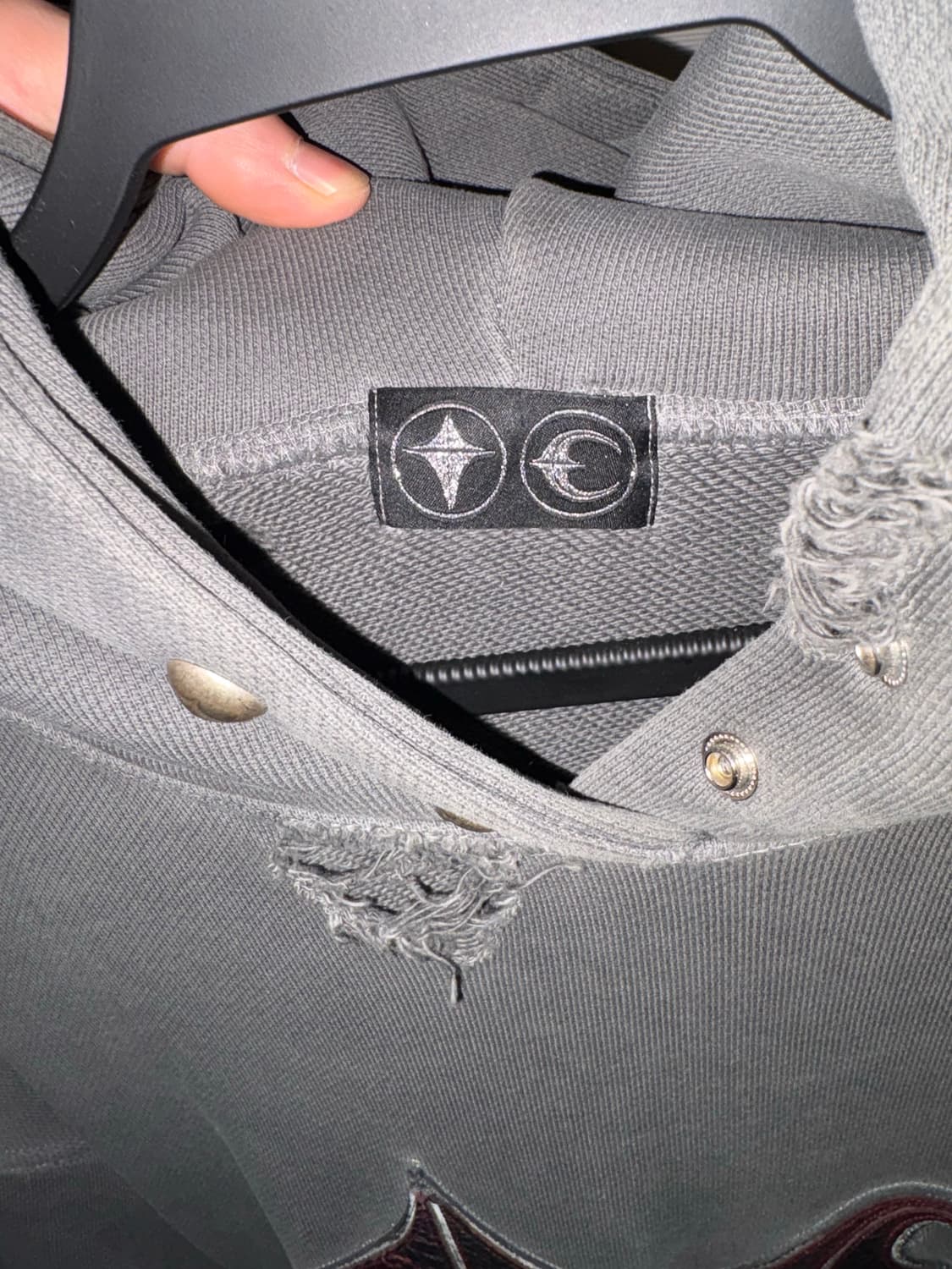 떠그클럽 락 후디  상품이미지3