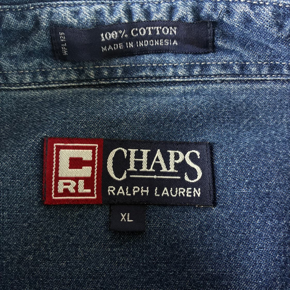 Chaps  챕스 90,s 랄프로렌 데님 셔츠  상품이미지4