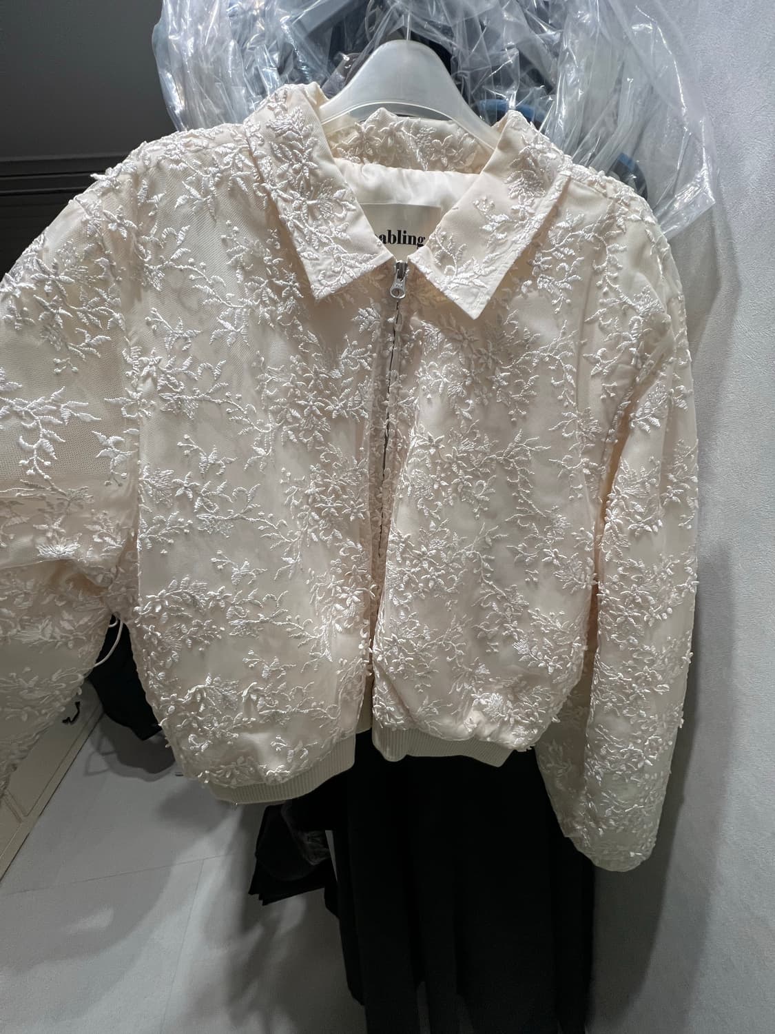 마블링 레이스 봄버 상품이미지2