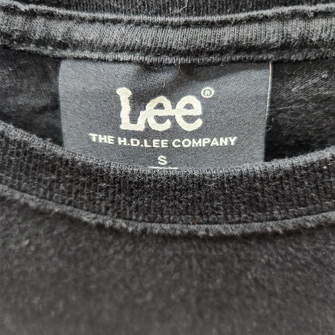 Lee 스몰로고 반팔티 S(M) 남여공용 상품이미지5