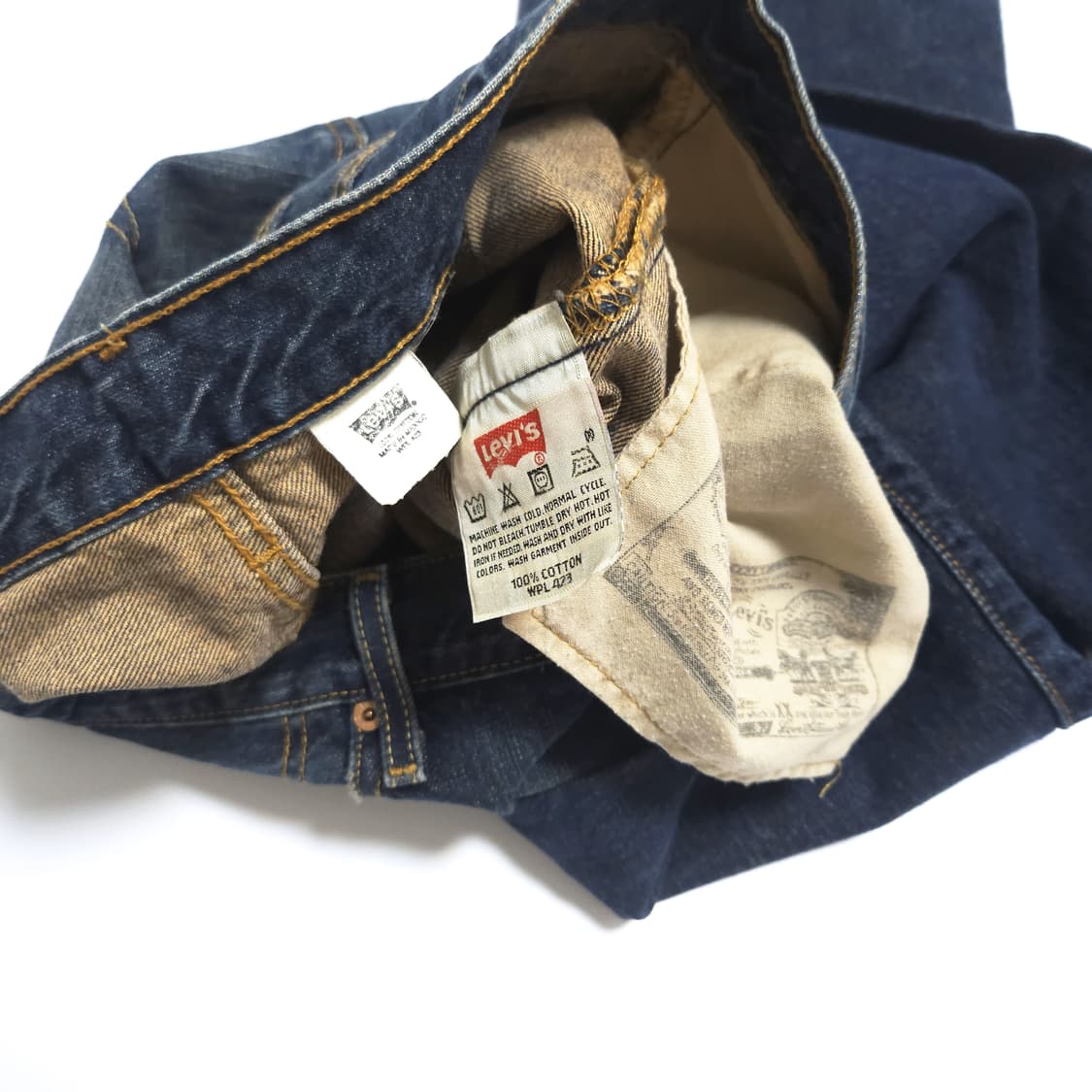 리바이스 00s 501 빈티지 워싱 데님 팬츠 상품이미지7