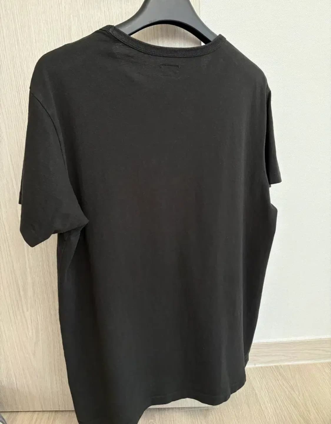 RRL 가먼트 다이 포켓 티셔츠 2팩 블랙, 그레이 / L 상품이미지5