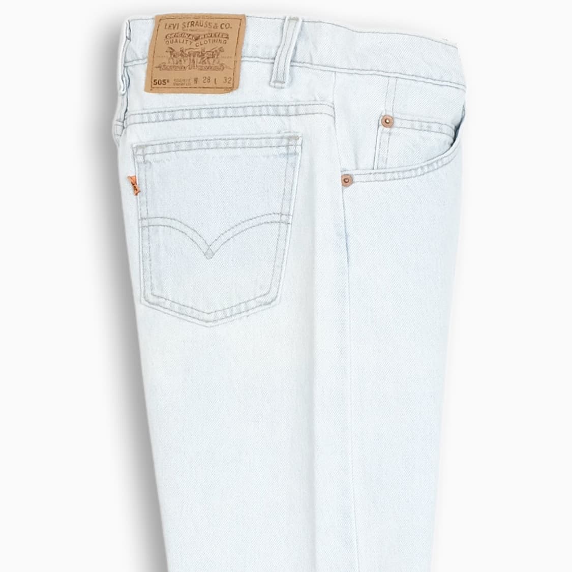 리바이스 505 오렌지탭 연청 90s USA 27사이즈 OR5052803 상품이미지5