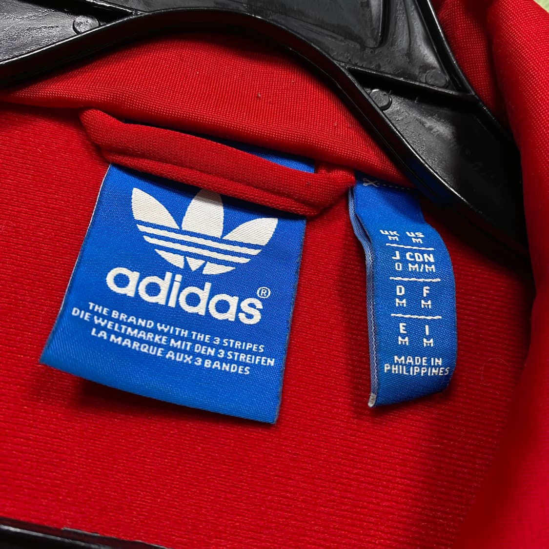 아디다스 빨강 파이어버드 져지 트랙탑 상품이미지4