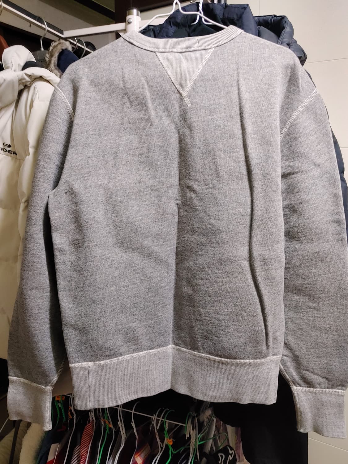 폴로 기모 맨투맨 상품이미지2