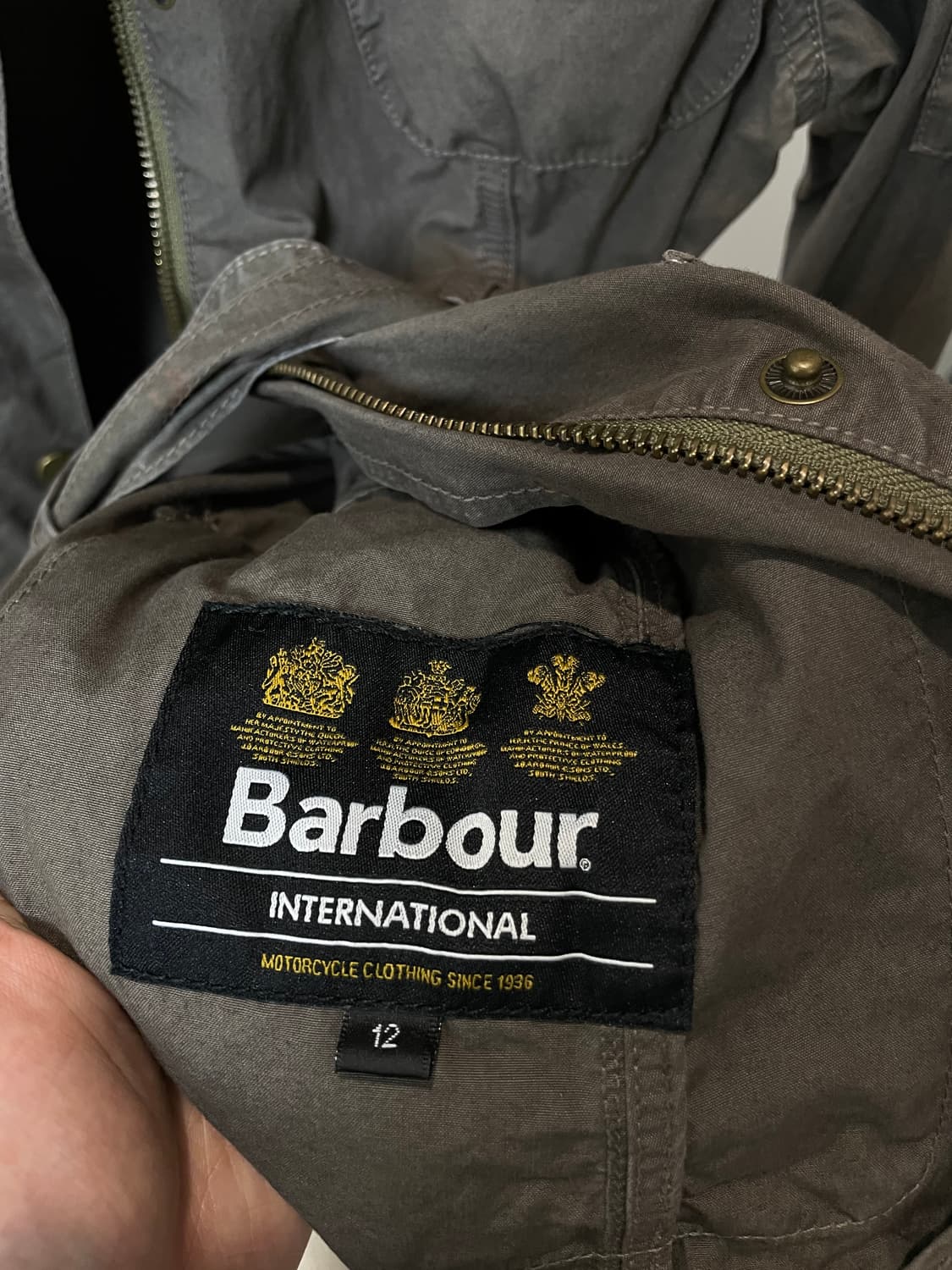 (M) Barour 바버 x 브롬튼 코튼 인터네셔널 자켓 상품이미지6