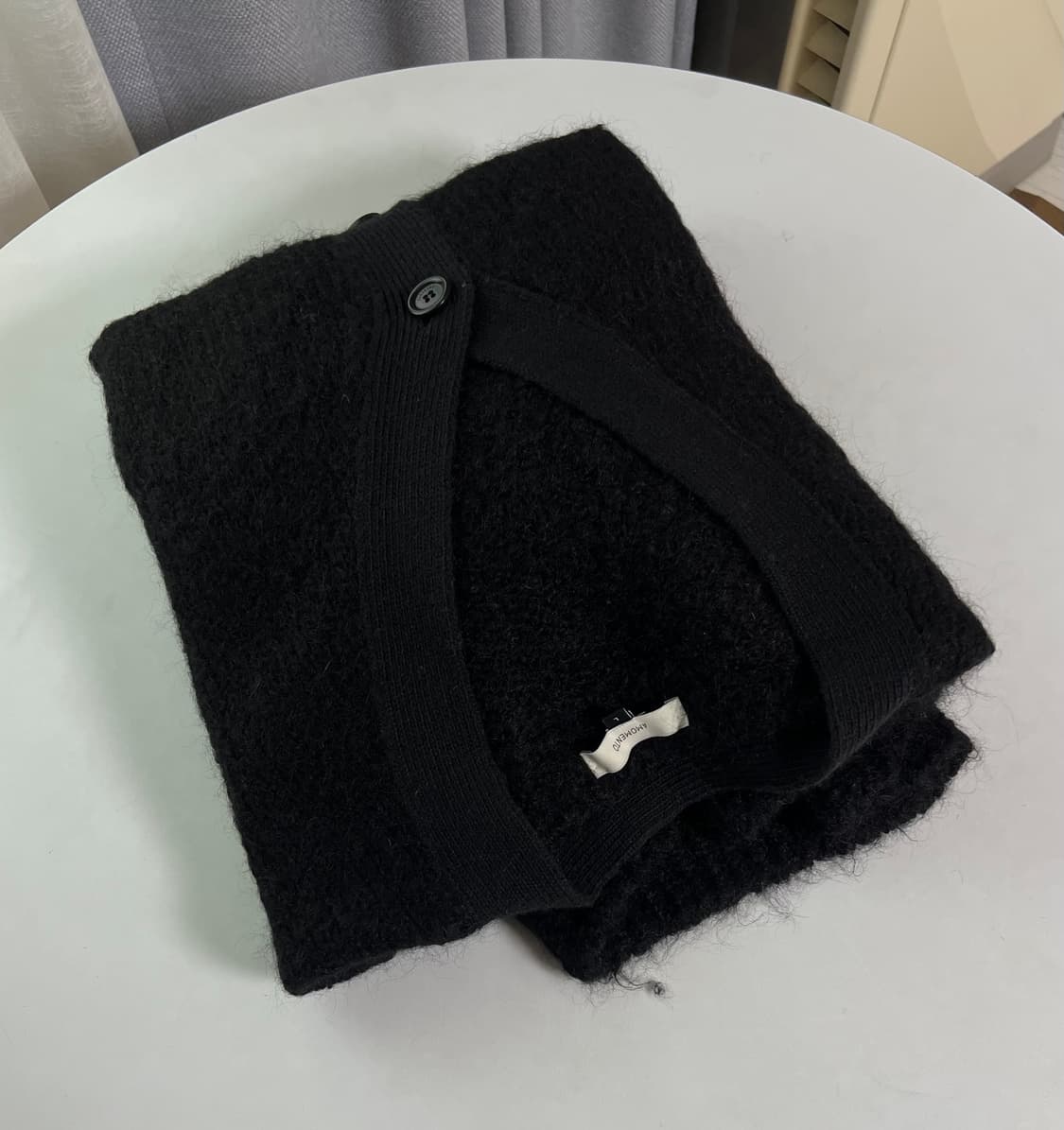 아모멘토 가디건 블랙 / L 상품이미지2