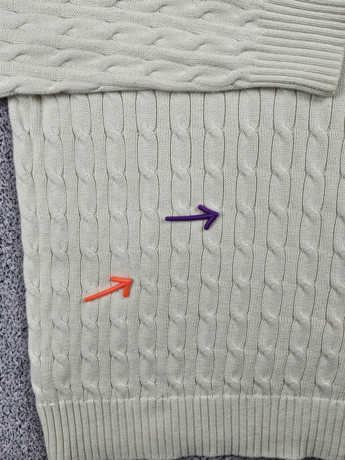 폴로랄프로렌 트위스티드 케이블 니트 ( XL ) / 10503 상품이미지7