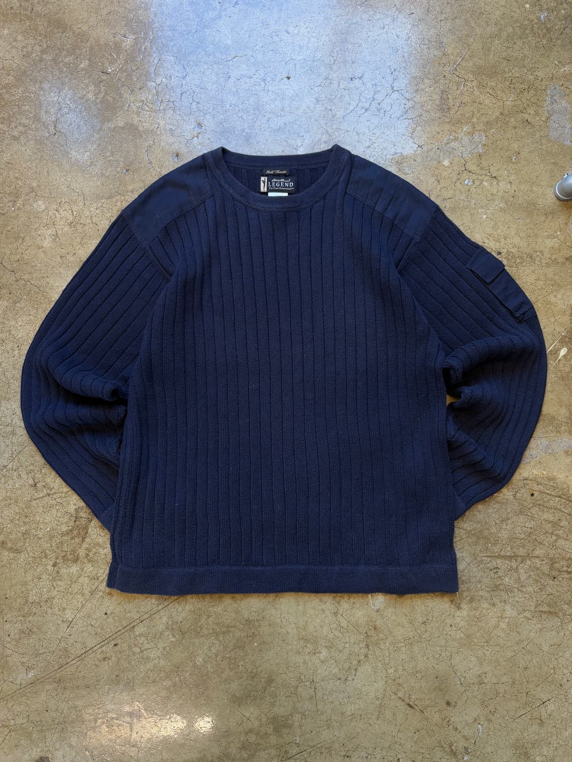 에디바우어 패치 포켓 코튼 스웨터 상품이미지2