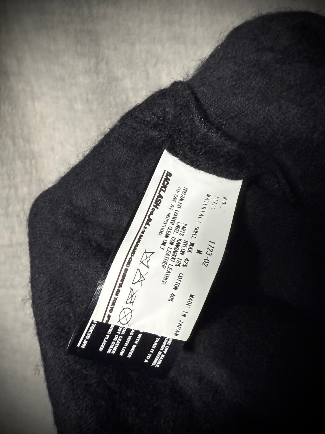 Isamu Katayama Backlash Bouclé Side-Zip  상품이미지9