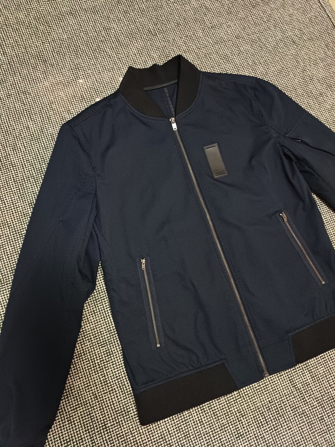 마인드브릿지 세련된 네이비 블루종 점퍼 (105) 상품이미지1