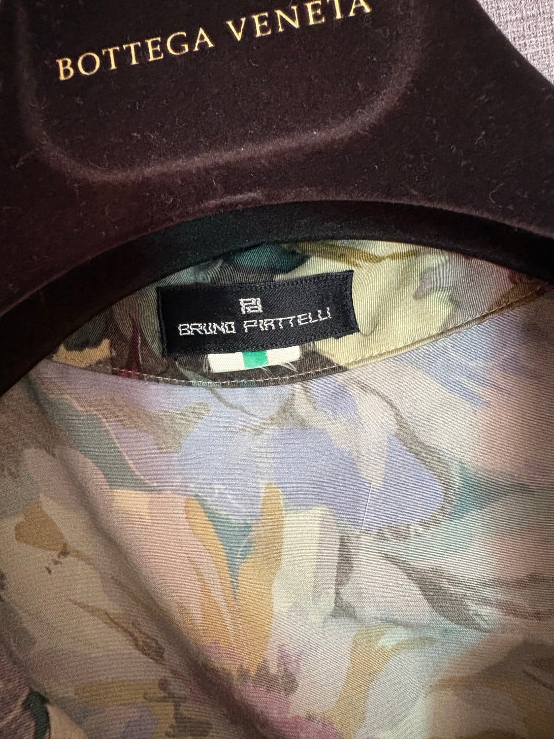 브루노 피텔리 플라워 셔츠 Japan 상품이미지2