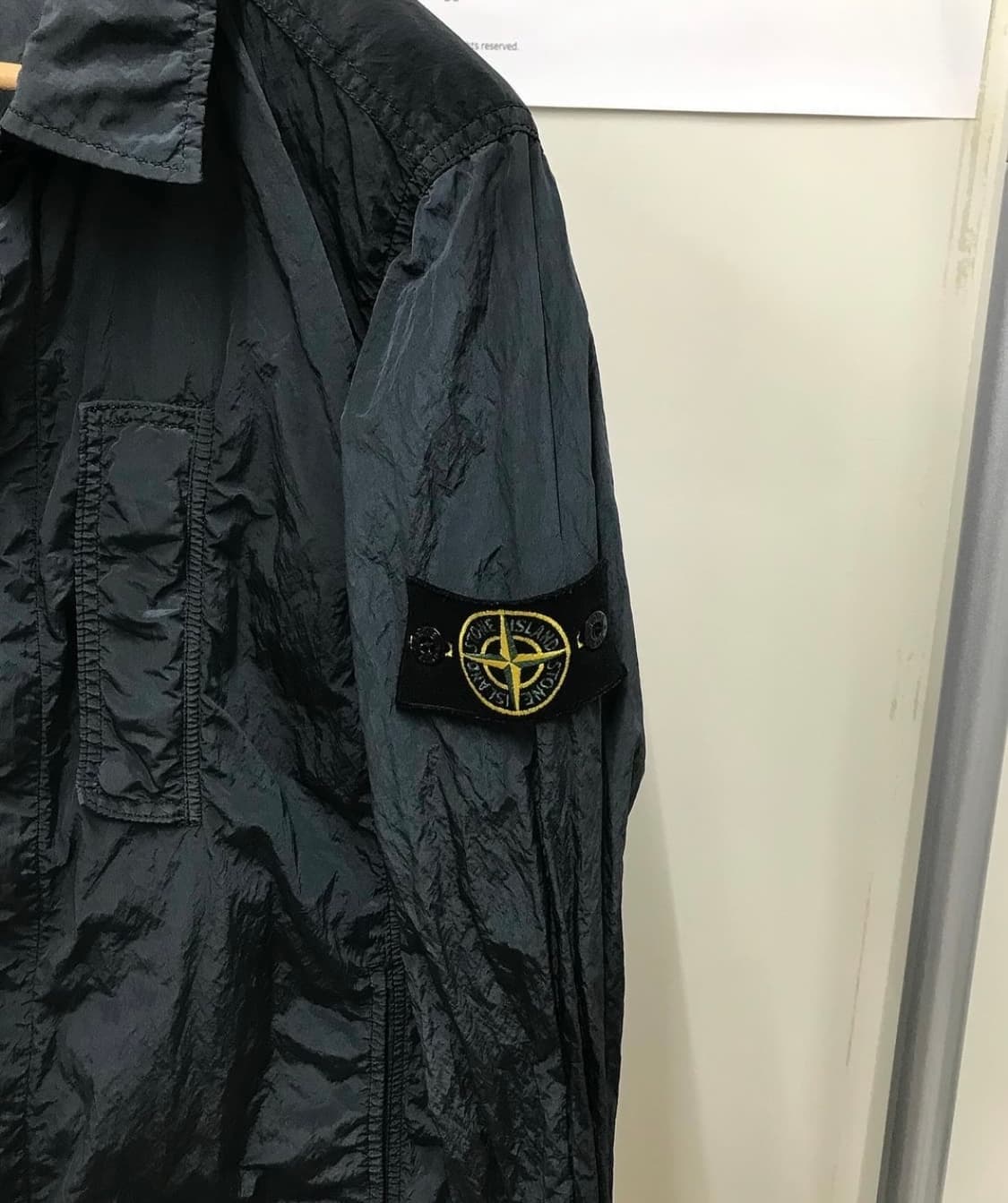 스톤아일랜드 메탈 나일론 자켓 상품이미지5