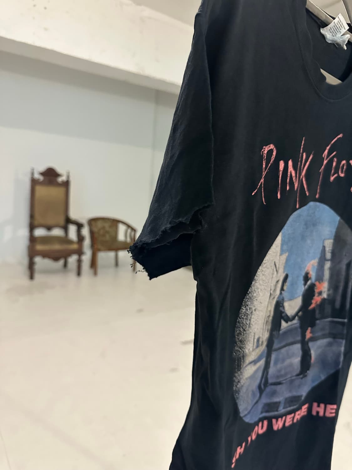 빈티지 밴드티 락티 핑크로이드 상품이미지2