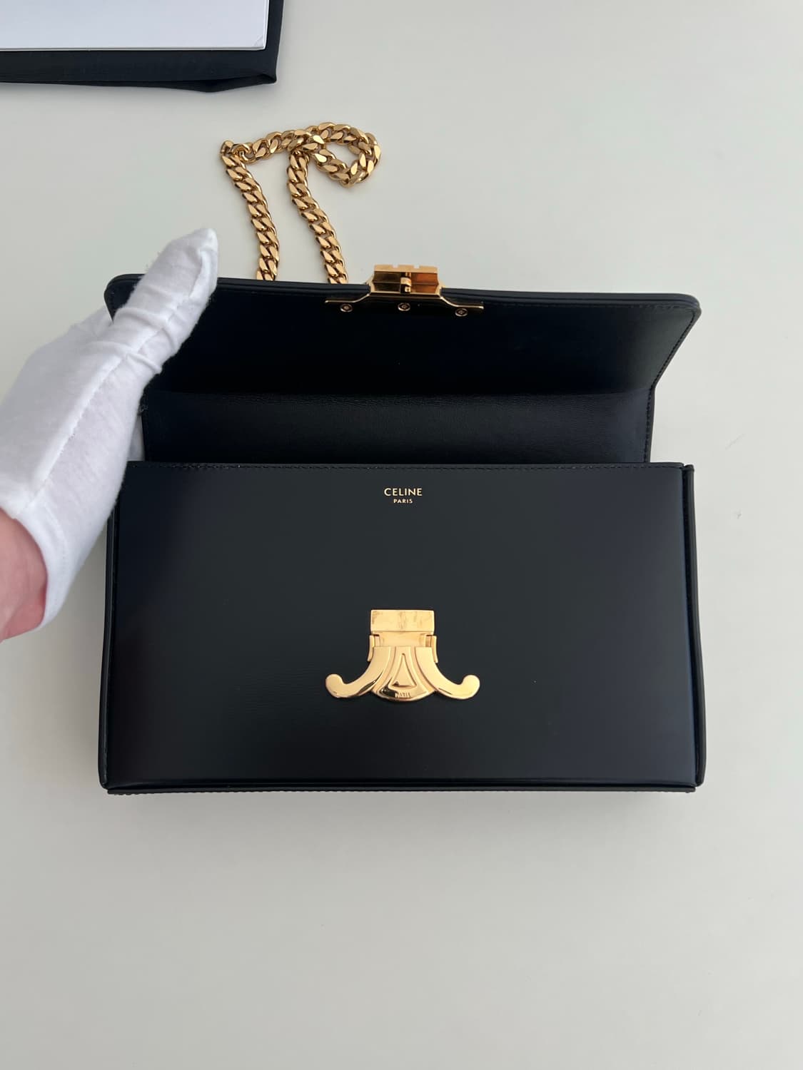 셀린느 트리옹프 체인 박스백 상품이미지7