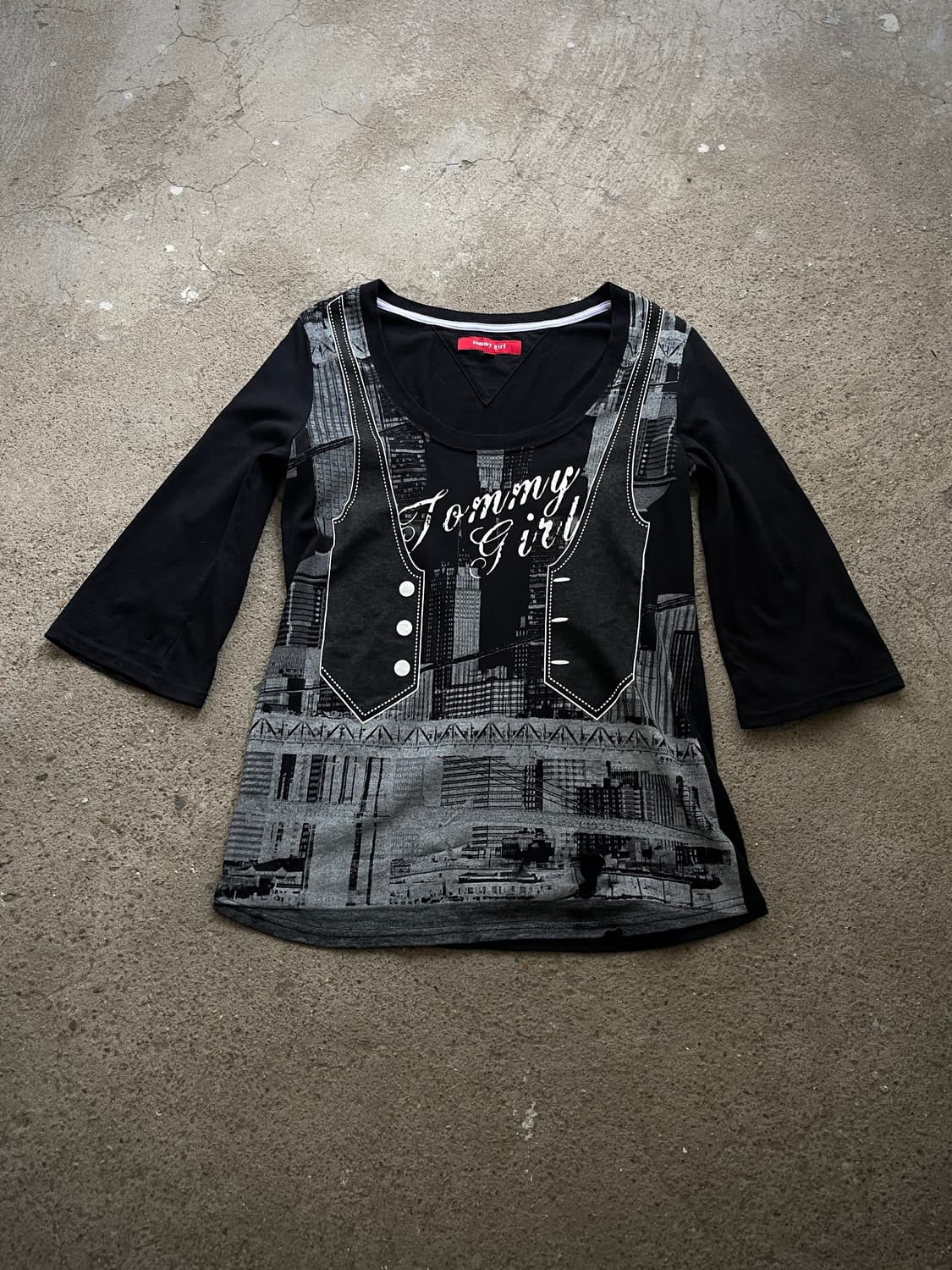 Tommy girl y2k pattern t 상품이미지1