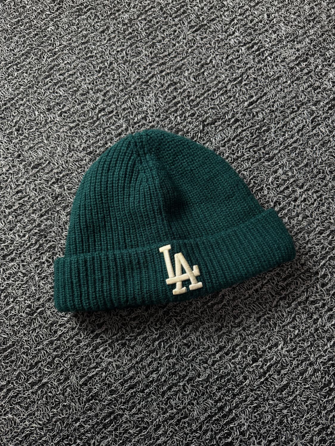 MLB LA 다저스 빅로고 미니멀 숏 비니 631 상품이미지1