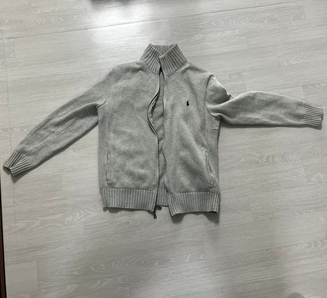 폴로 니트집업 상품이미지1