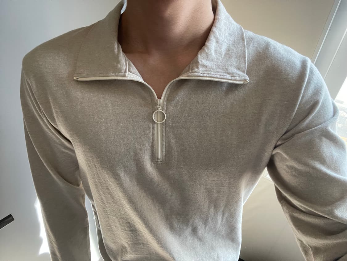 캐피탈 오르테가 하프 집 롱슬리브 상품이미지4