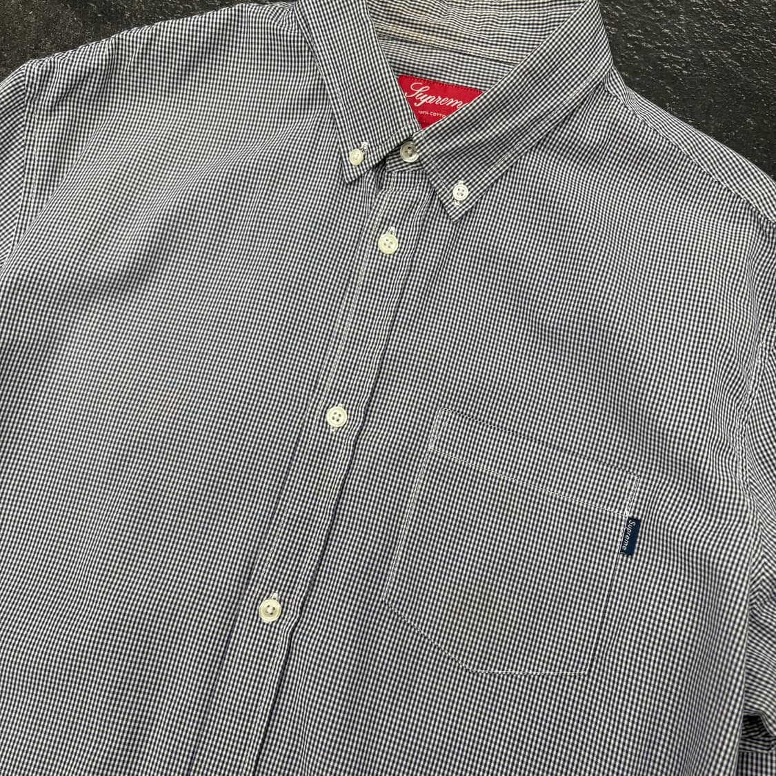 (105)슈프림체크셔츠 상품이미지3