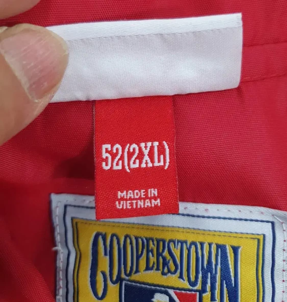 미첼앤 네스 Louis Cardinals 코치 자켓 상품이미지8