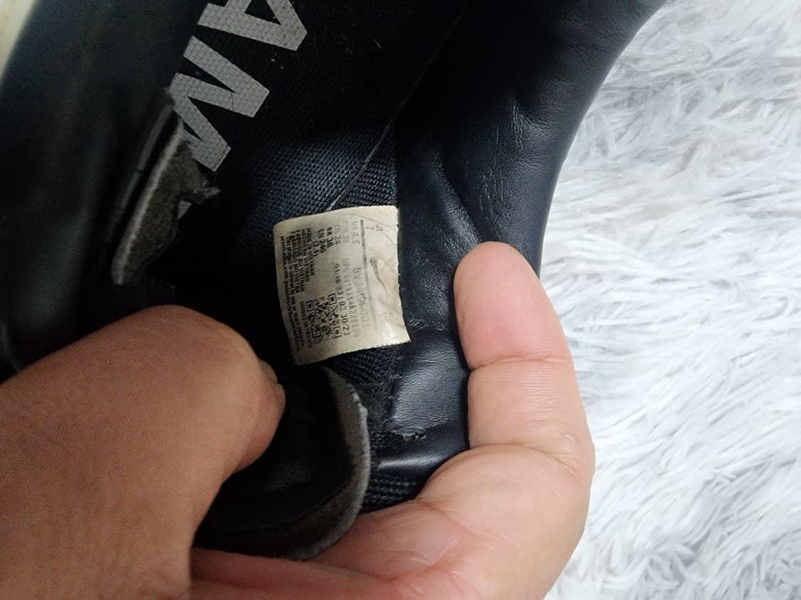 나이키 엠부쉬 에어포스 블랙 스니커즈 240 상품이미지4