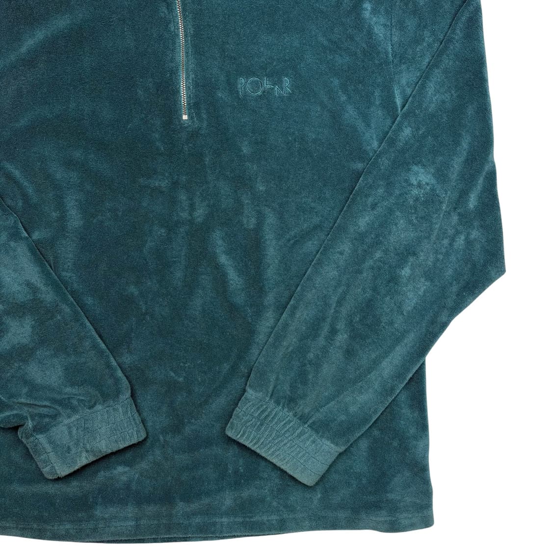 폴라 스케이트 그린 테리 하프 집업 L 상품이미지3