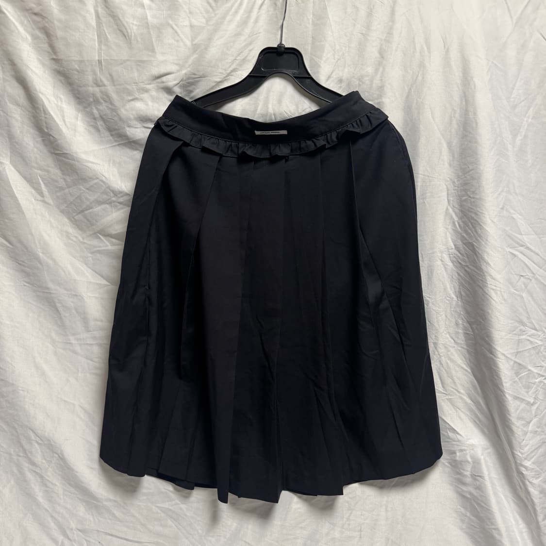 크랭크 프릴 플리츠 미디스커트 s 상품이미지2