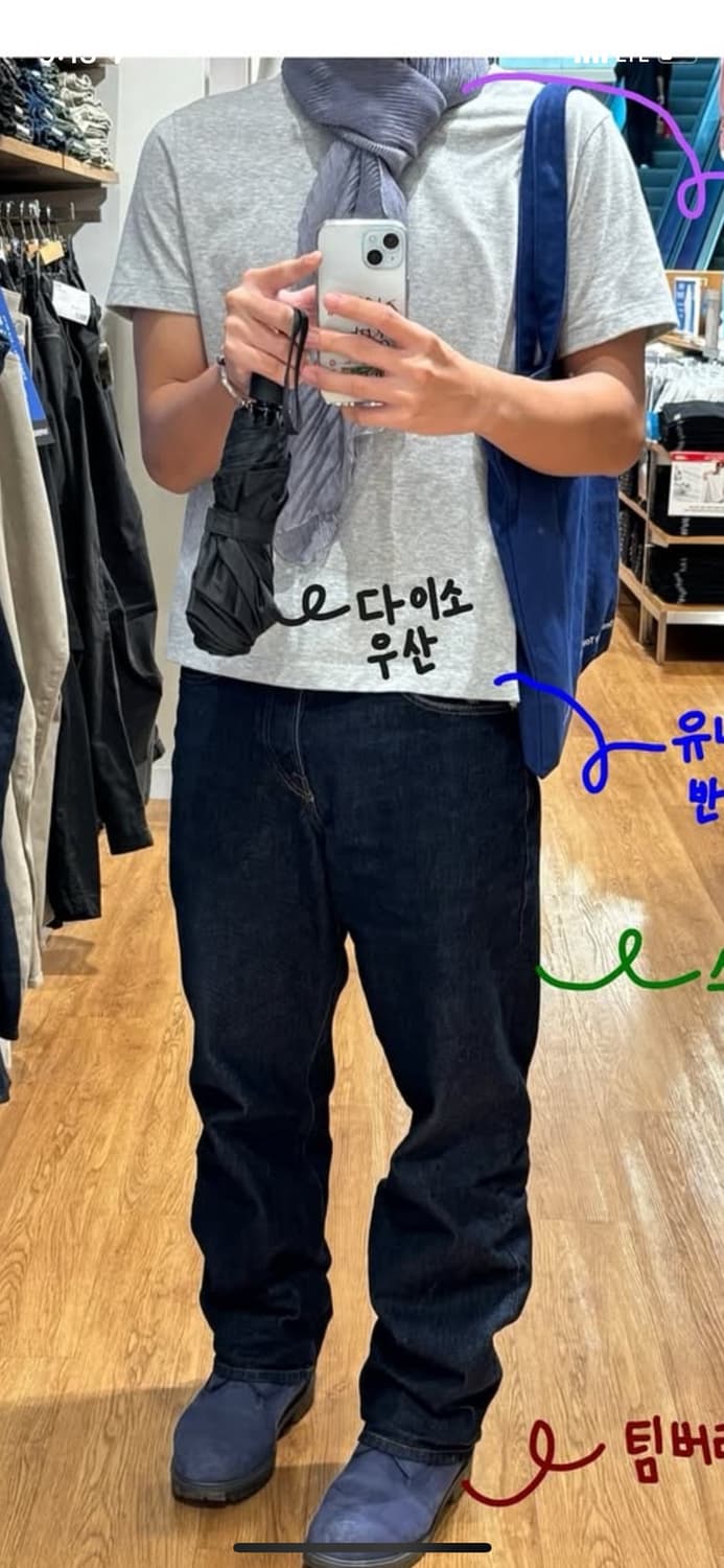 스투시 빅올진 린스드 인디고 상품이미지3