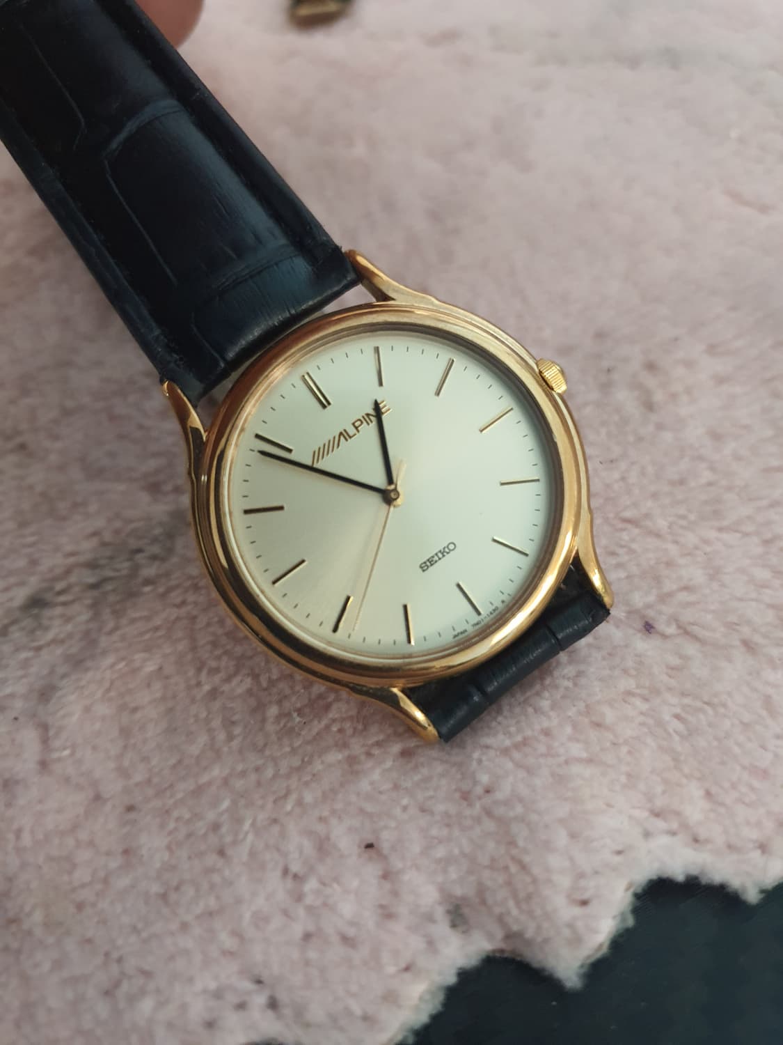 세이코빈티지 금장 드레스워치 상품이미지5