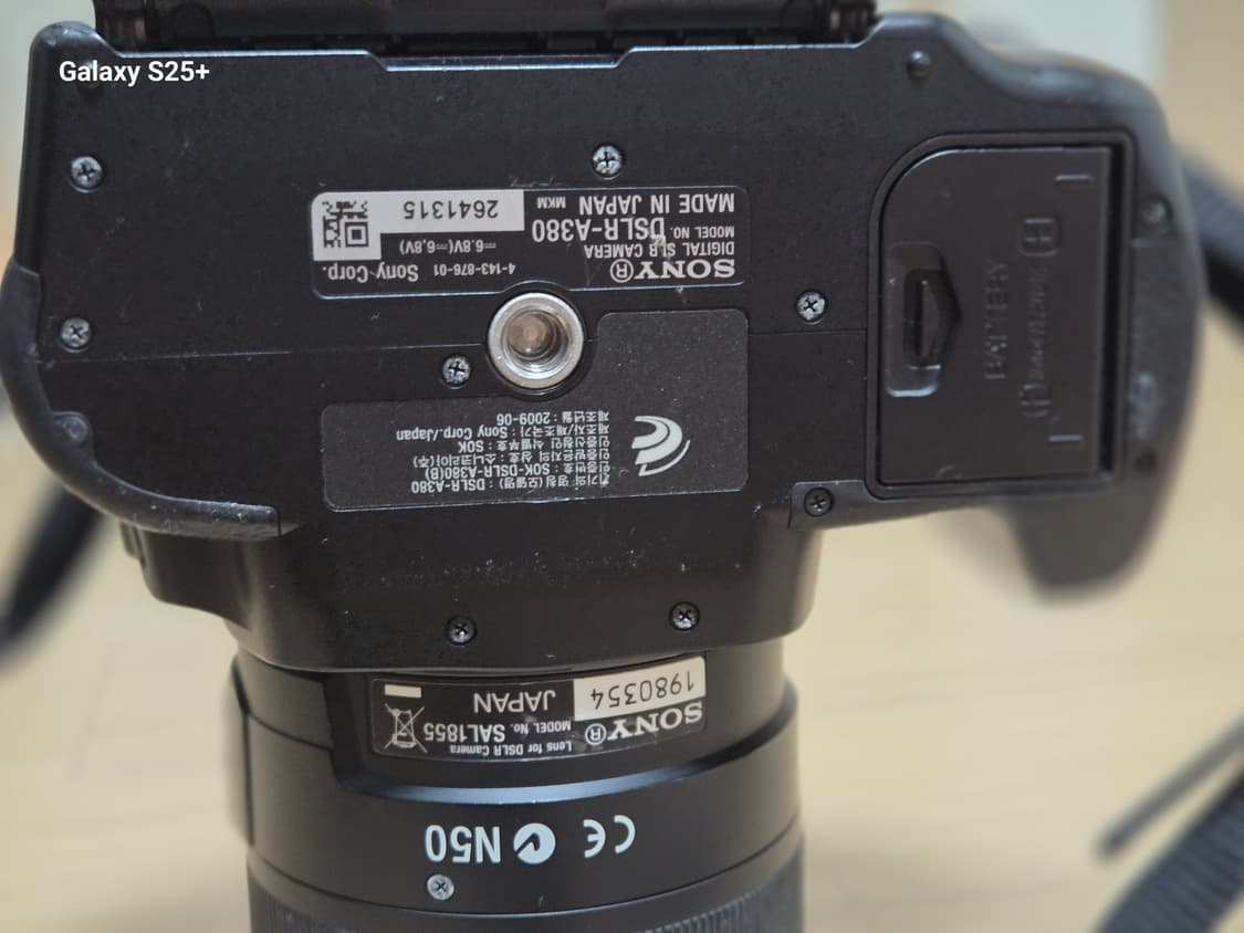 소니 a380 dslr 카메라 상품이미지3