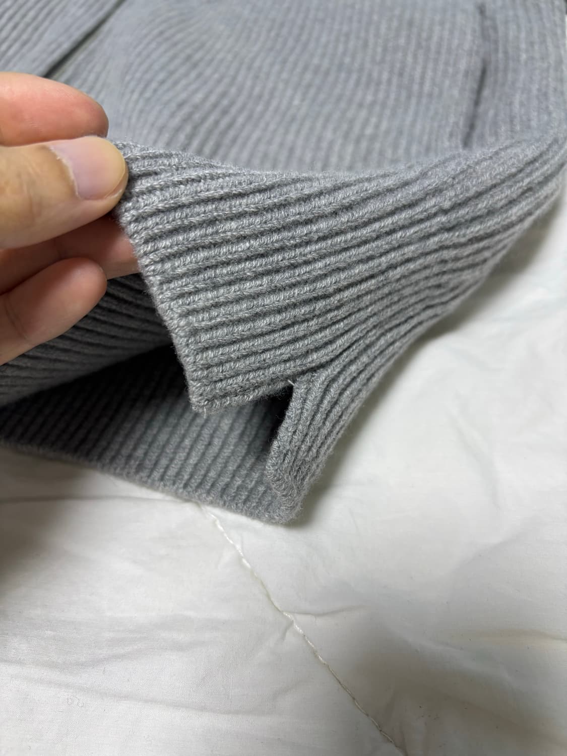 아페쎄 니트 집업 가디건 상품이미지5