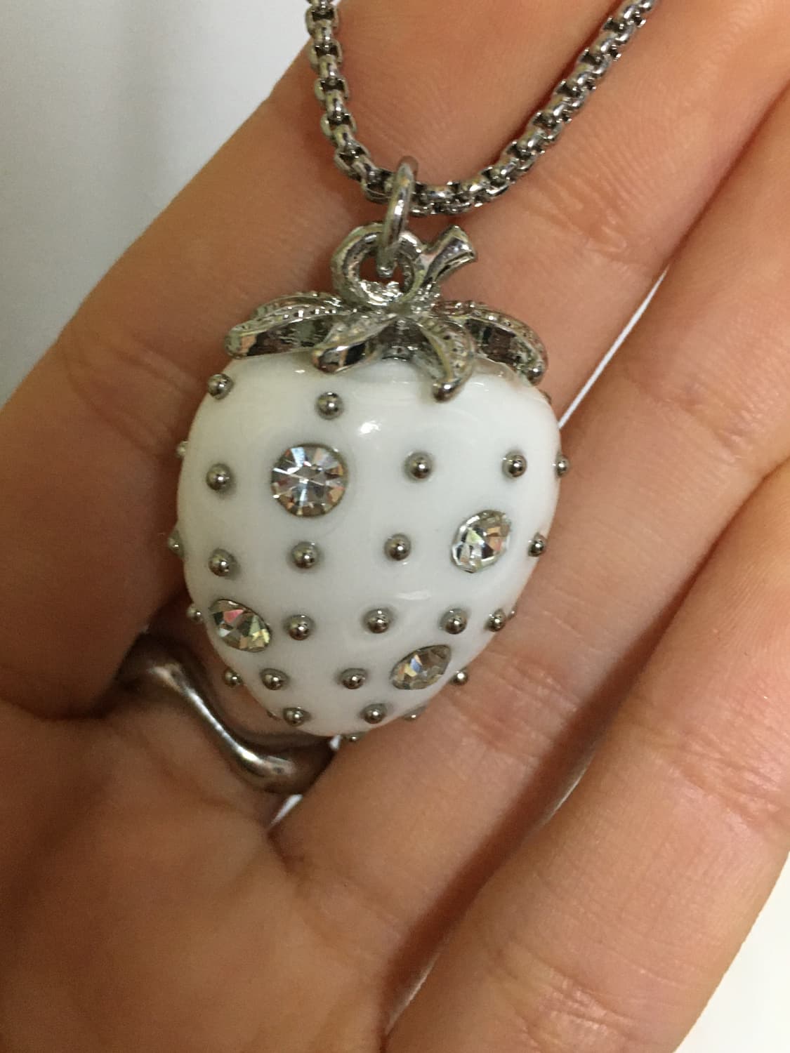 No. 45 / 개애귀여운 왕딸기 목걸이 상품이미지4