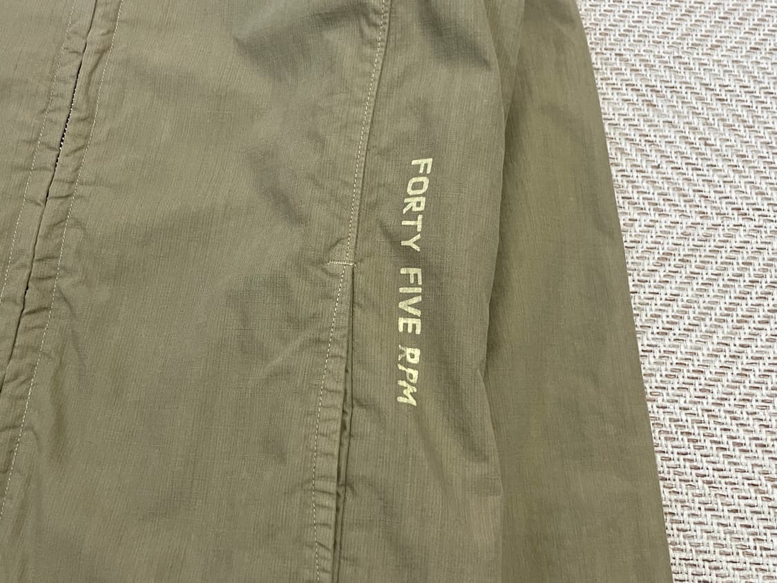 45rpm 리버시블 후드 플리스 자켓  상품이미지4