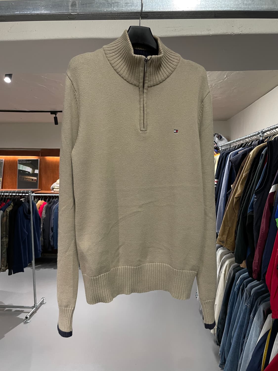 타미힐피거 반집업 니트   상품이미지7