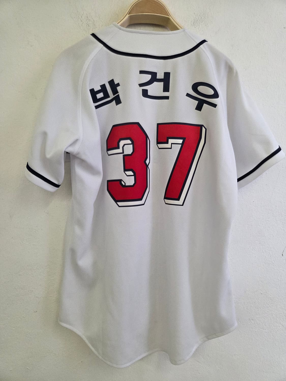 두산베어스 박건우 선수 마킹 유니폼 상품이미지4