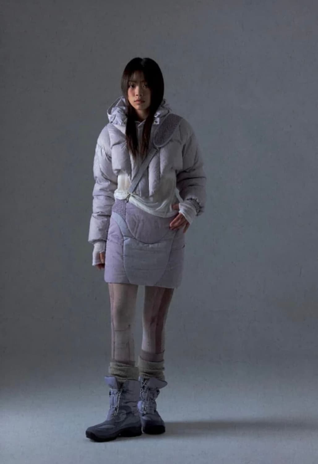 오호스 OJOS 레이어드 볼레로 패딩 상품이미지4