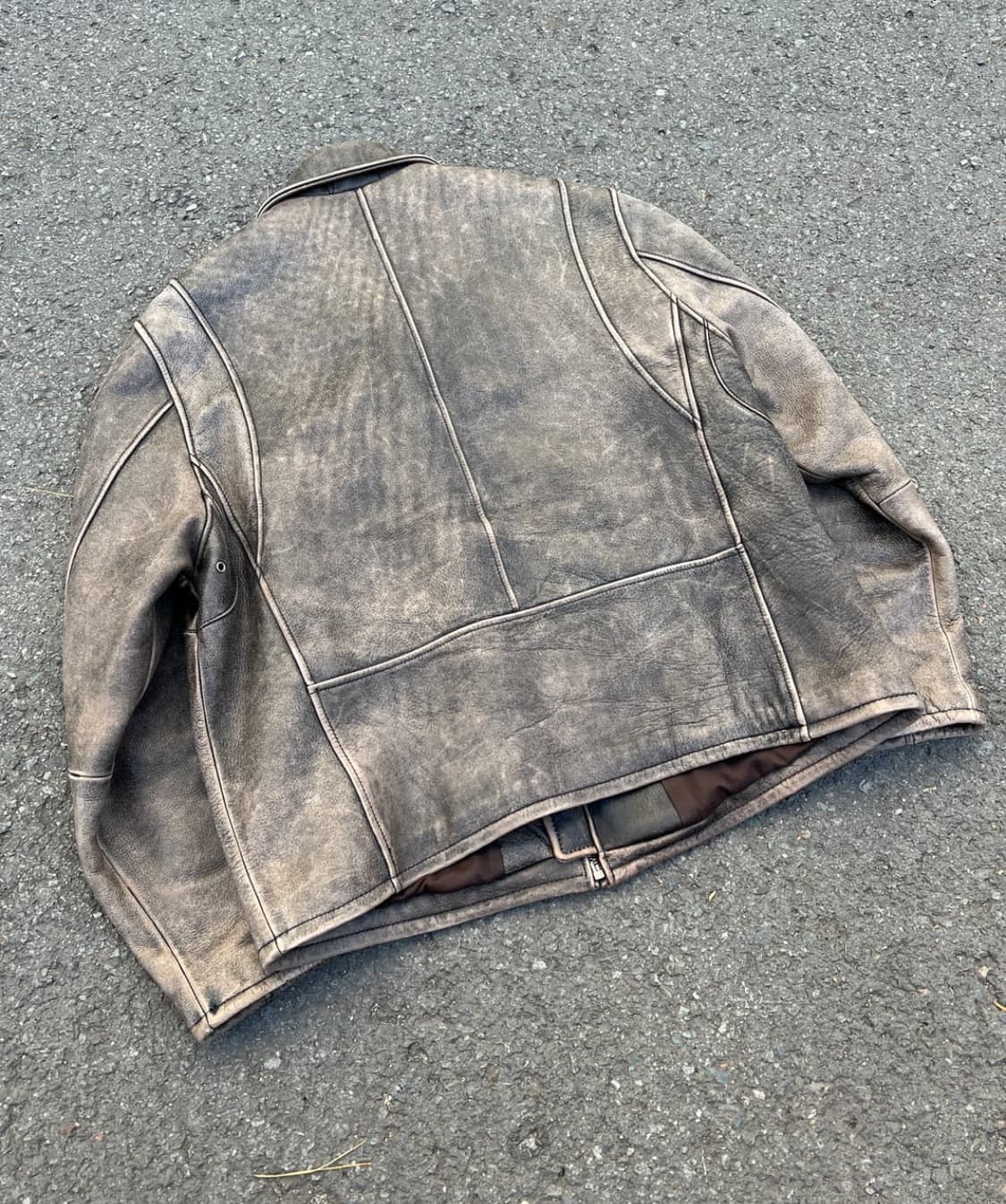 90s 빈티지 리바이스 싱글 레더자켓 상품이미지6