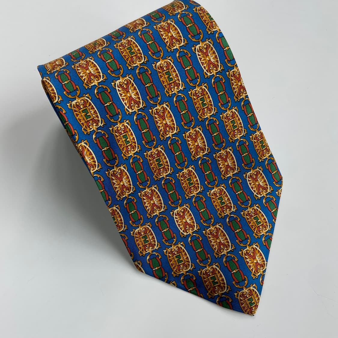 펜디 (FENDI) 모노그램 정품 명품 넥타이 10.2cm 상품이미지5