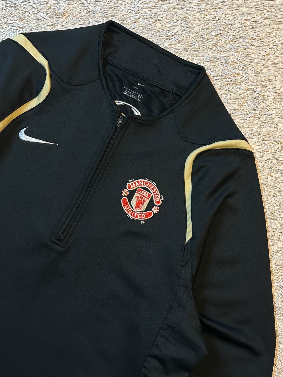 대장급) 나이키 맨유 06-07 트레이닝탑 드릴탑 블랙 상품이미지2