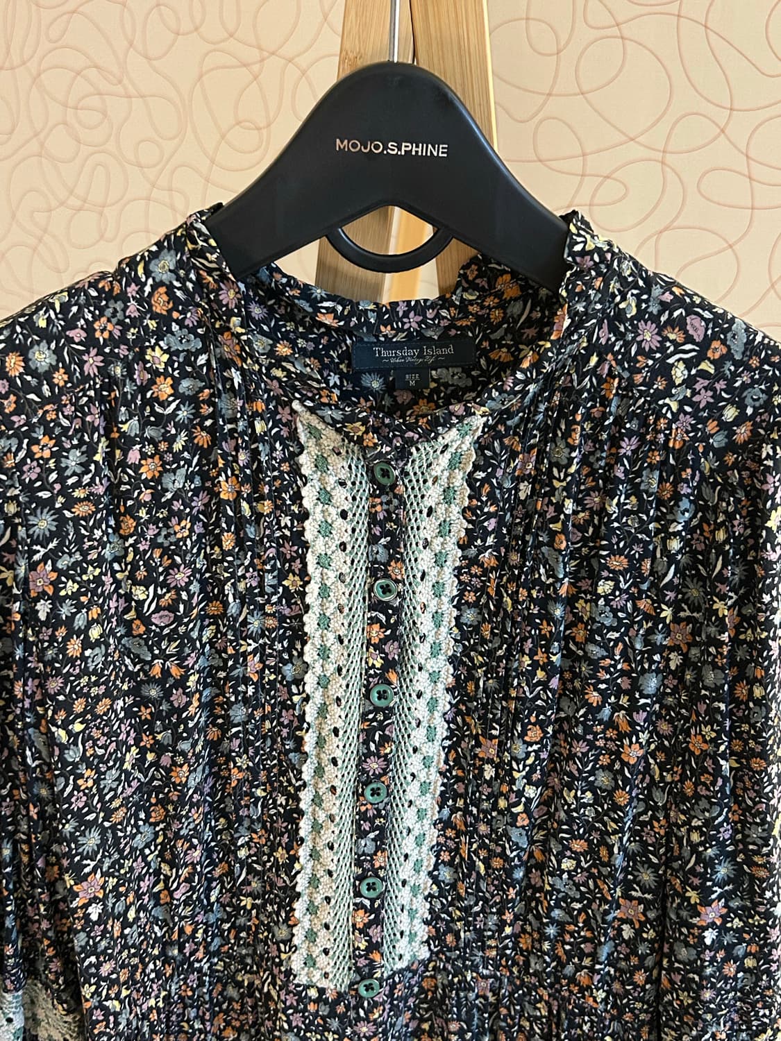 써스데이아일랜드(ThursdayIsland) /플라워패턴 롱원피스(M) 상품이미지2