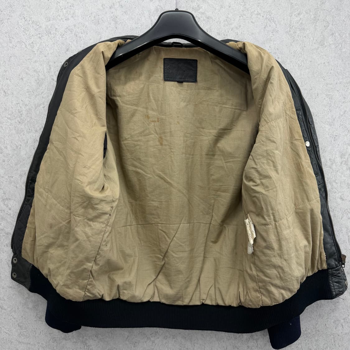 100 SubUrban Tokyo 남자 리얼레더 자켓 상품이미지3