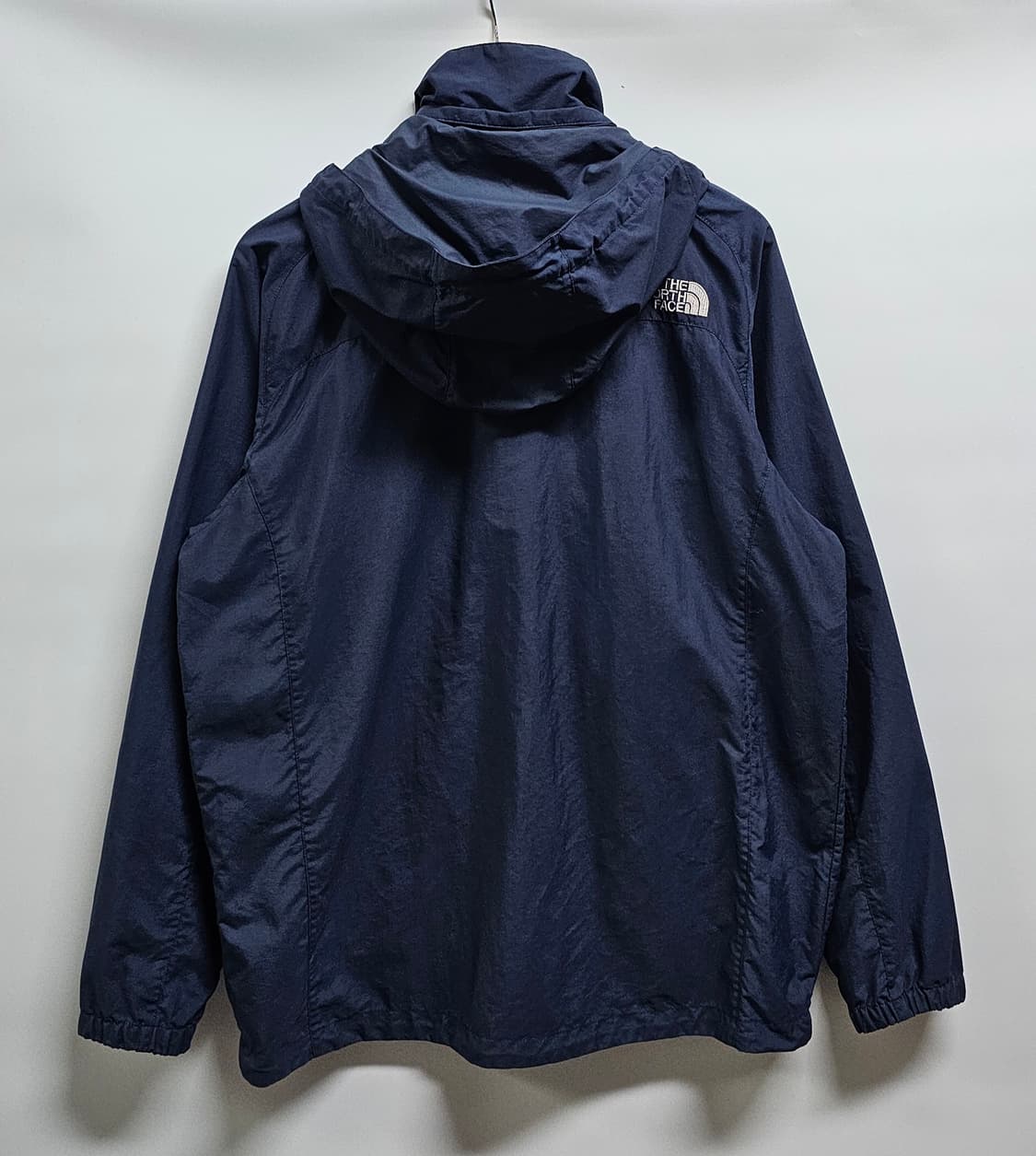 노스페이스 네이비 바람막이 후드 자켓 100 상품이미지2