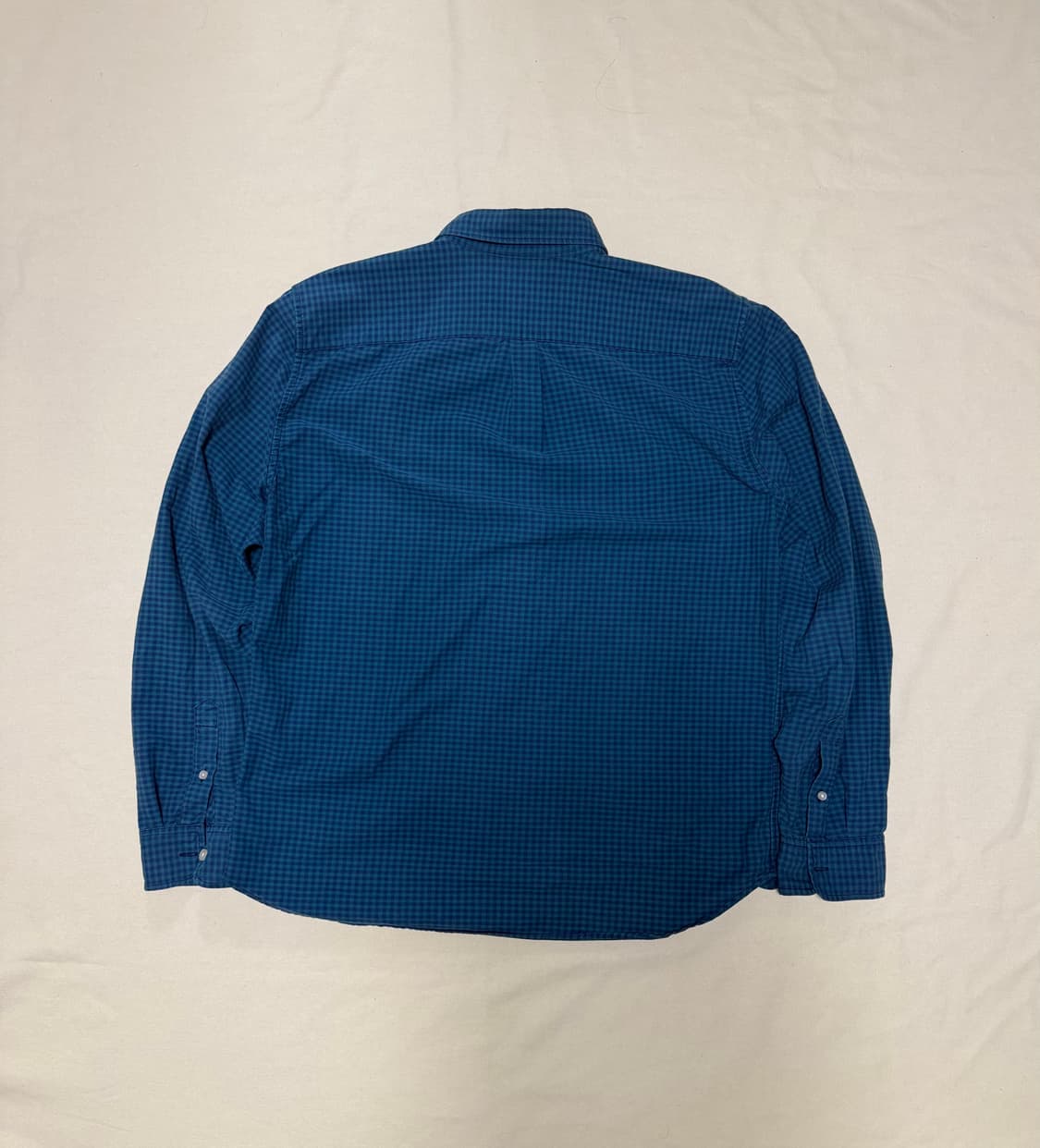 올드 갭 미니체크 버튼 다운 셔츠 90s 상품이미지6