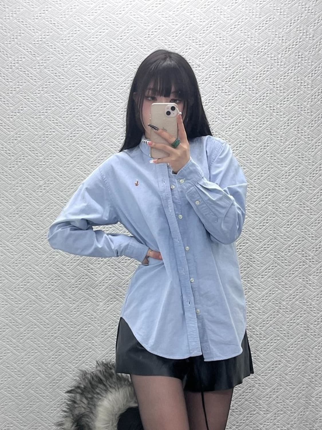 폴로 랄프로렌 빈티지 캐주얼 옥스포드 셔츠 18 C10106 상품이미지1