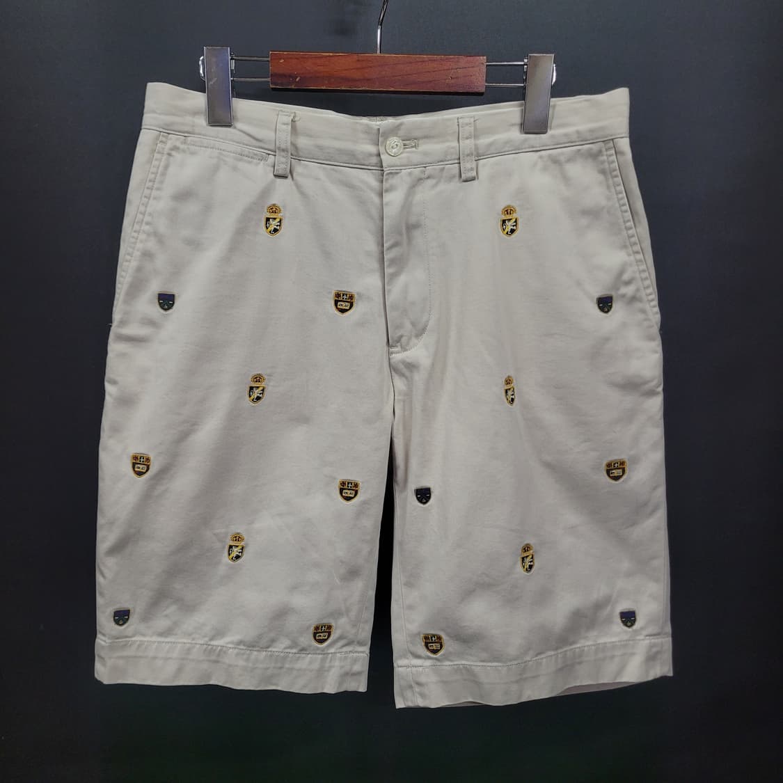 랄프로렌의 크레스트 자수 로고 치노 쇼츠팬츠 상품이미지9