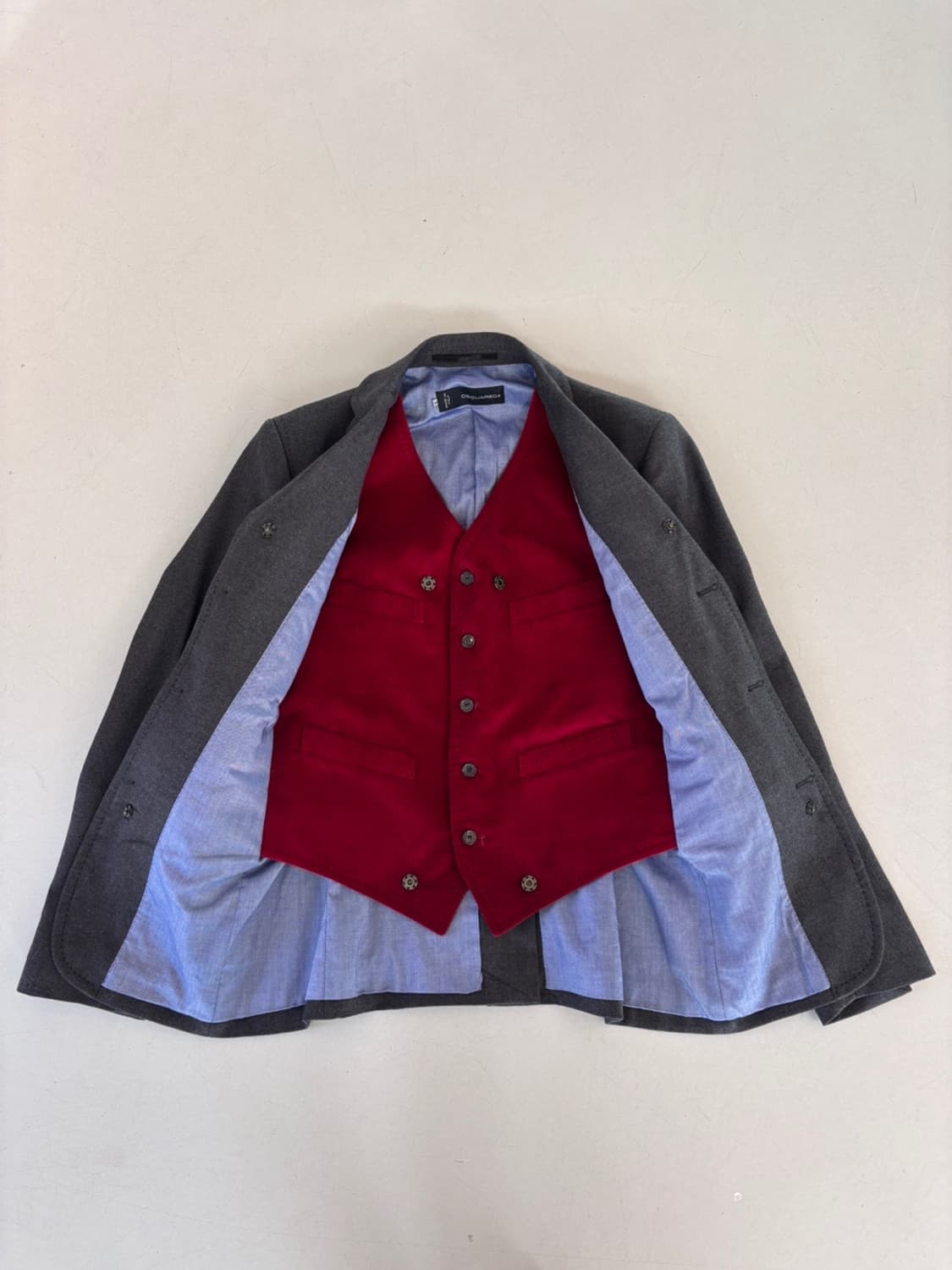 Vintage Dsquared2 Layered Jacket 상품이미지5