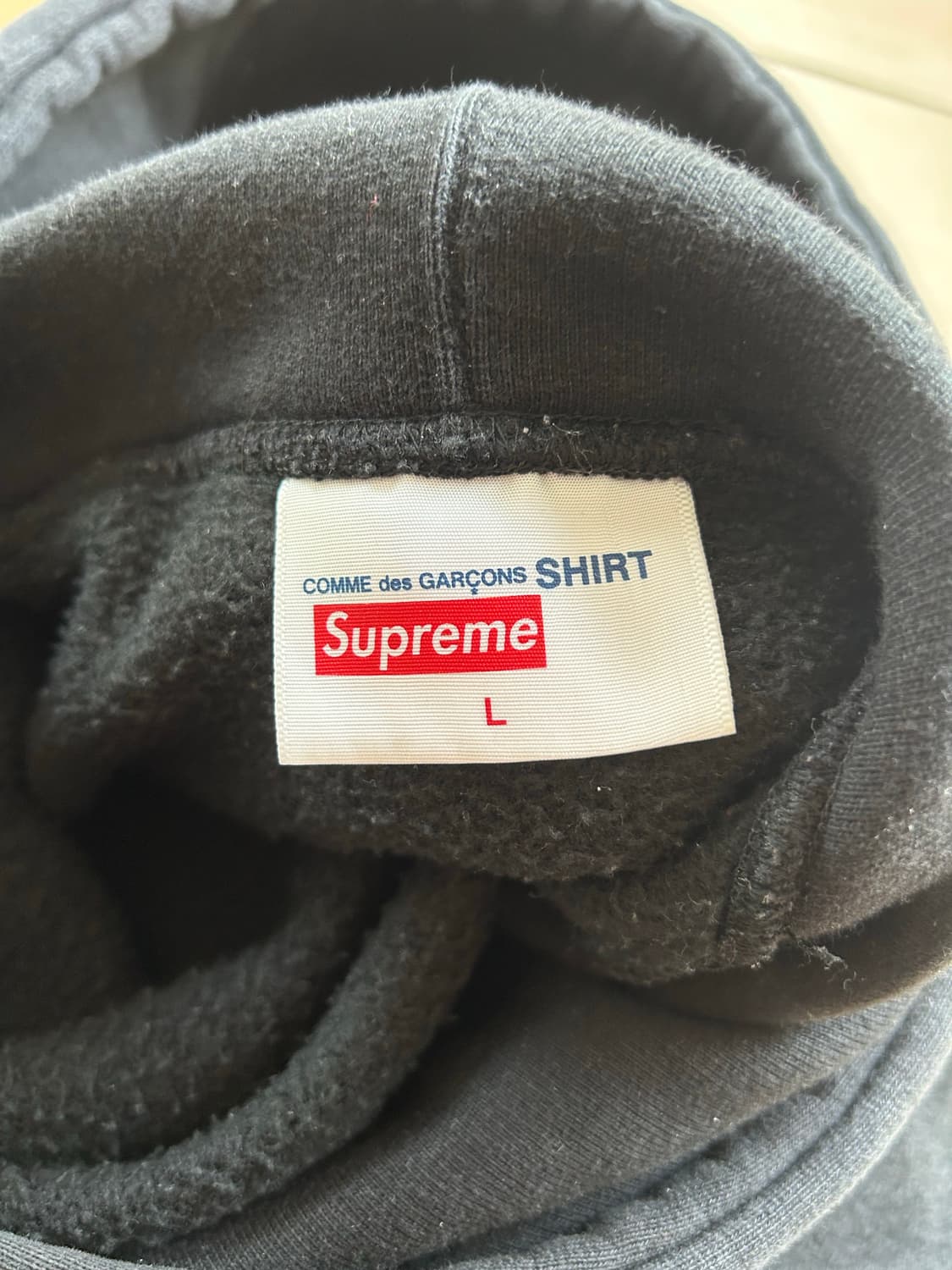 18FW 슈프림X꼼데가르송셔츠 후디  상품이미지7
