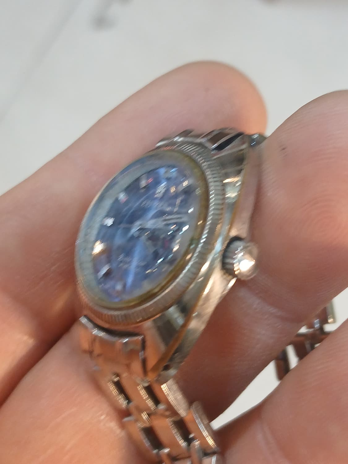 빈티지 시티즌 DATE STAR 21석 여성용수동시계 상품이미지4