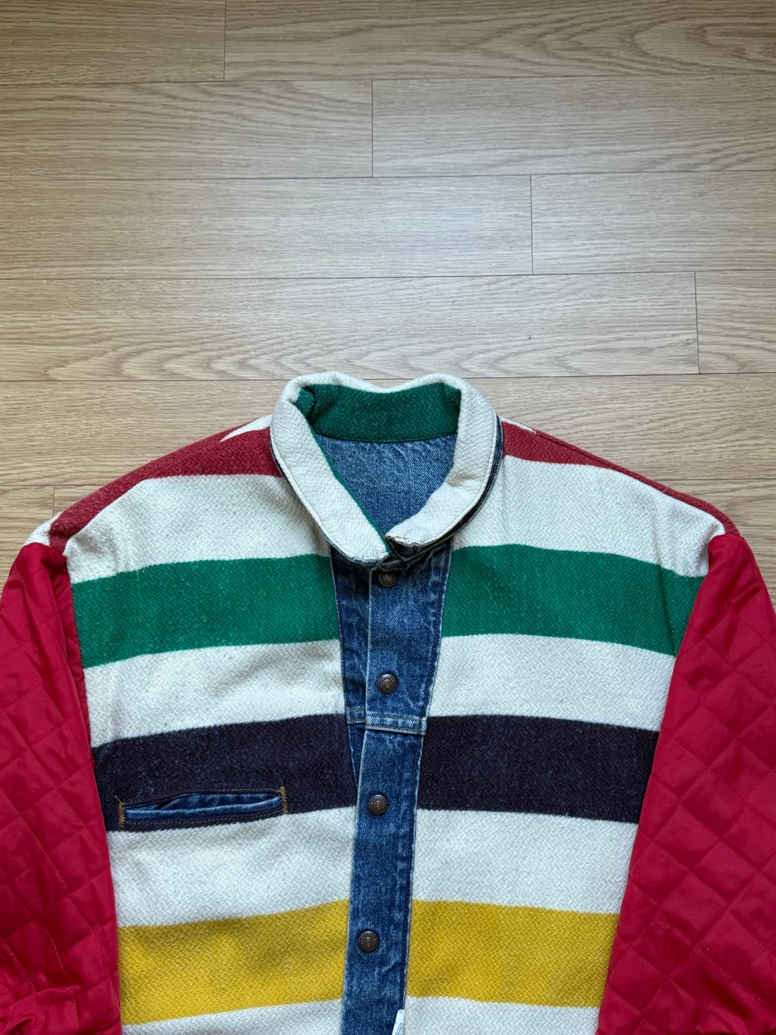 90s USA 리바이스 허드슨베이 데님자켓 상품이미지2